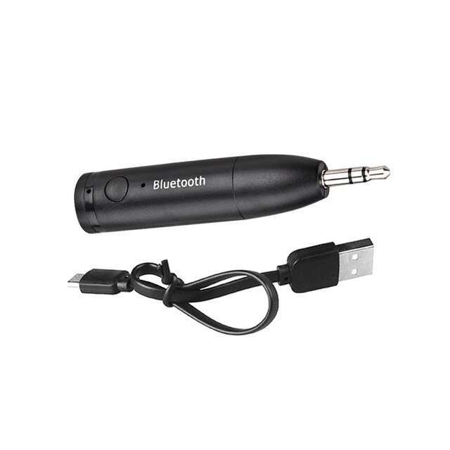 ANMONE 3.5mm Wireless Bluetooth 5.0 Car Kit Mini Jack Audio Transmitter AUX Handsfree Stereo Music Audio Receiver Adapter: Default Title