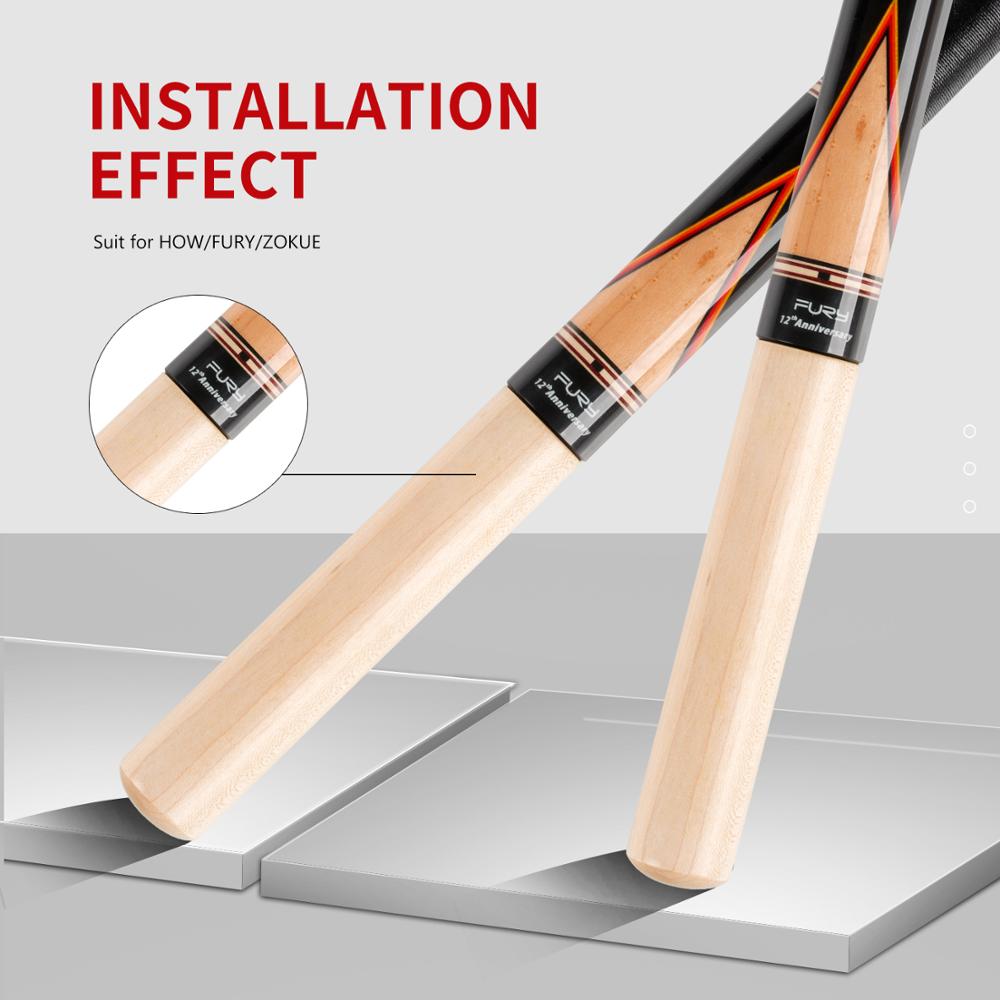 PERI Pool Cue Extension PERI Extension Cue Extended Black 8 Cue Extension Carbon Fiber Ultralight Billiard Accessory Extension