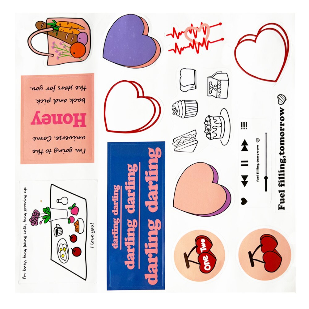 Stickers for Tablets case DIY Transparent personality pattern for ipad Galaxy Matepad Tab Lenovo Xiaomi pad