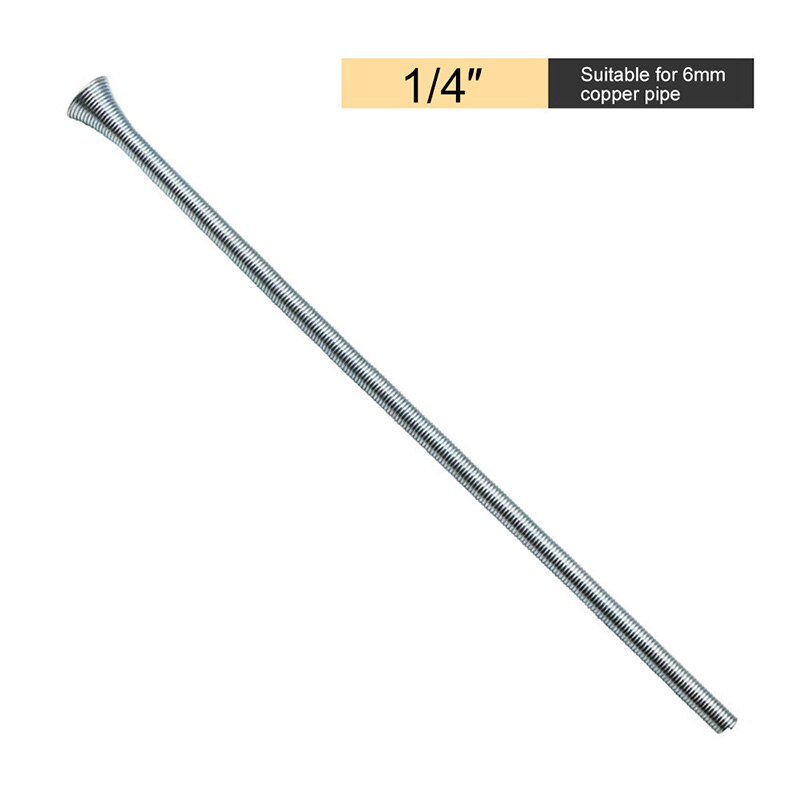 5Pcs Spring Tube Benders 1/4'' 5/16'', 3/8'', 1/2''and 5/8'' For Copper Aluminum Thin Wall Steel Tubing Bending Hand Tool: 1pc E