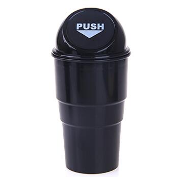 Car Trash Can Rubbish Gargage Holder Storage Bucket Accessories For Peugeot 307 206 308 407 3008 406 208 508 301 408 5008: black
