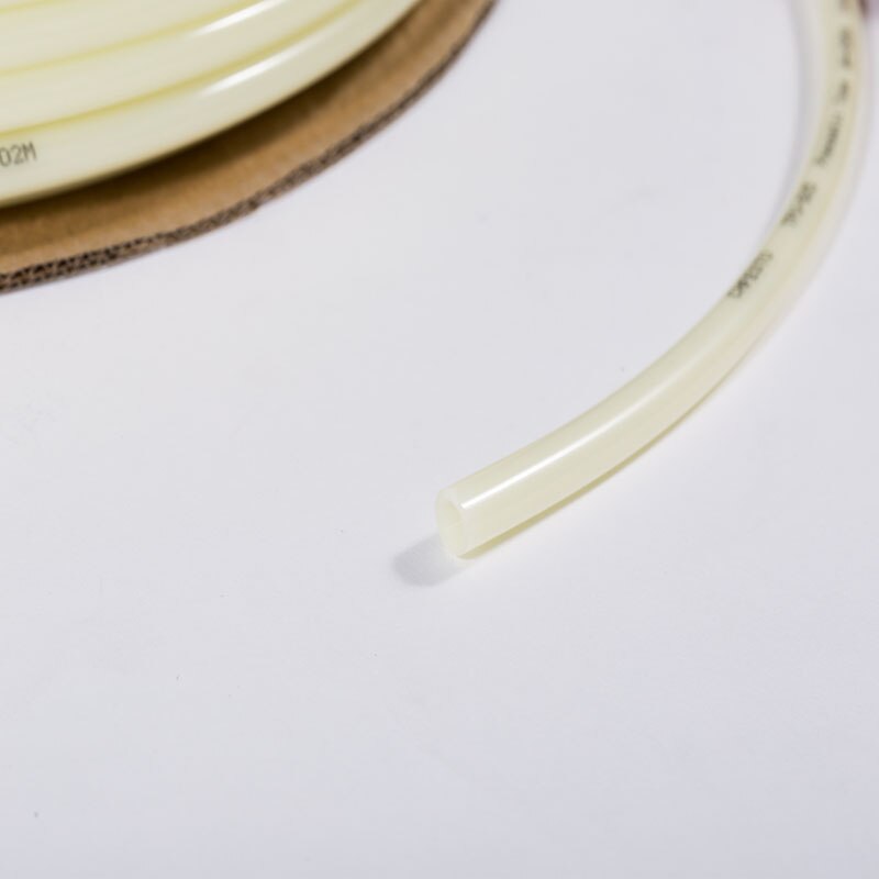 100m/ stk pneumatisk slange pu-rør  od 6mm id 4mm plast fleksibelt rør  pu6*4 polyuretanrør hvit