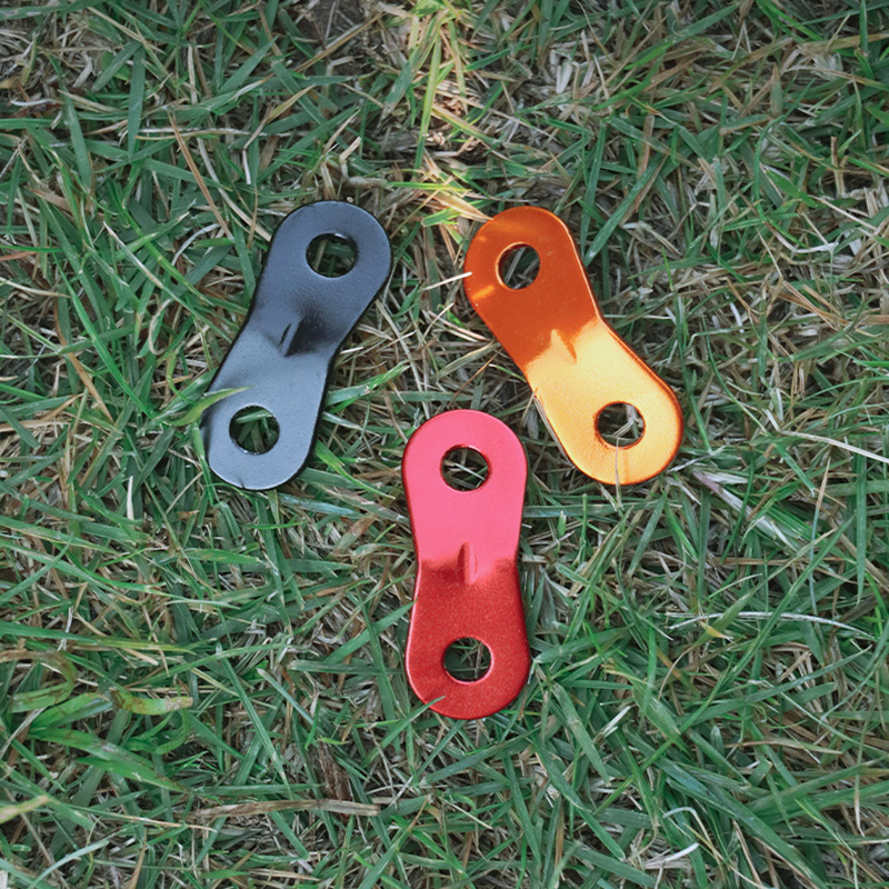 10 Uds. Hebilla de cuerda para tienda de campaña, Kit de sujeción de tensores ajustables de aleación de aluminio, accesorios de seguridad para lona para acampar al aire libre