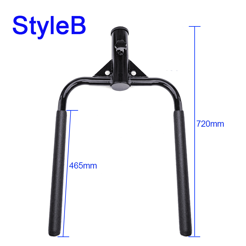 Barbell Shoulder Press Push Bar Weight Lifting Squat Training Handle T-bar Row Landmine Plateform For 50mm Barbell Rod Equipment: Style B