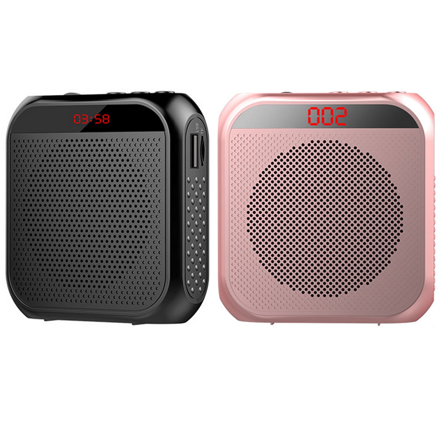 Gosear-Amplificador de voz portátil multifuncional, altavoz Personal con pantalla de micrófono para profesores, 5W, 2400mAh