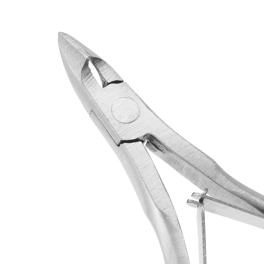 Professionele Rvs Cuticle Nipper Cutter Nail Art Clipper Schaar Manicure Tool Voor Trimmen Dode Huid