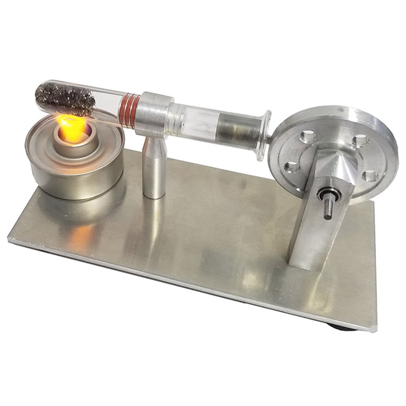 HHO-Mini Stirling Engine Mini Generator External Turbine Steam Engine Model Science Education Supplies