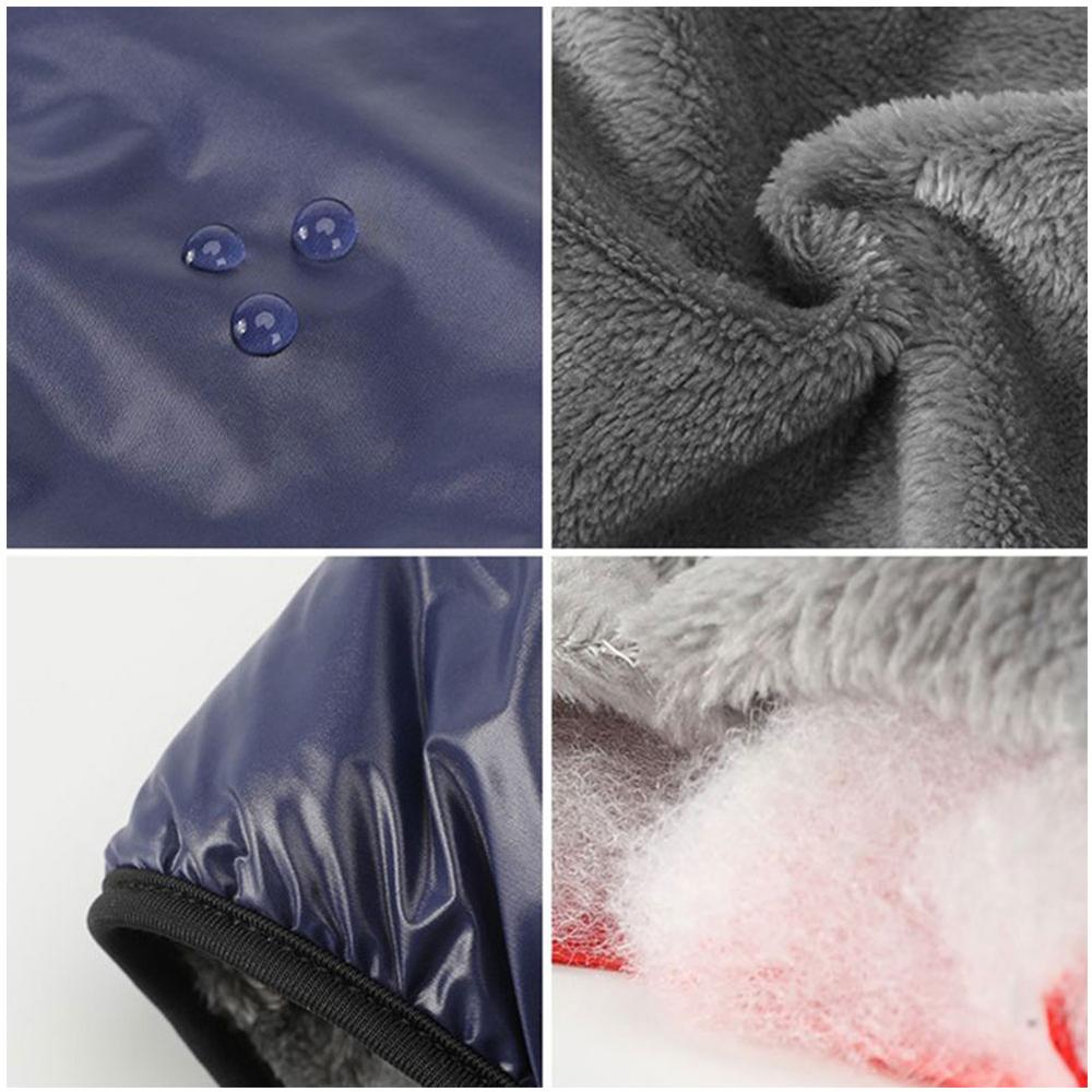 Utomhus varm hatt skidåkning cykling sport hatt vattentät och vindtät hörselskydd all inclusive varm huva hatt vinter hatt