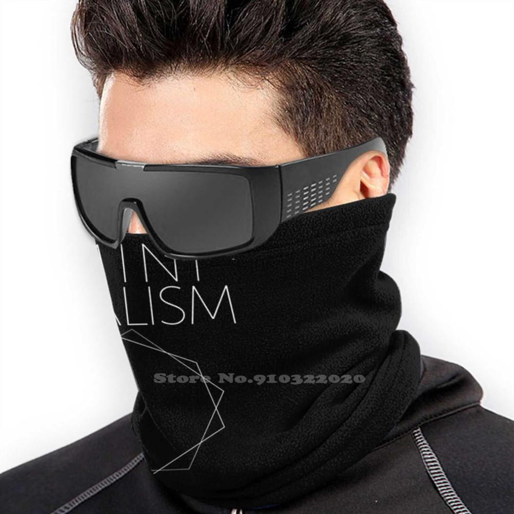 Cache-nez de Sport minimaliste, formes abstraites, coupe-vent, foulard de bouche, de tatouage