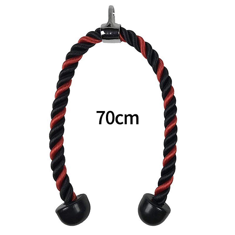 70cm triceps reb pull down ledning kraftigt reb til hjemmegymnastik bodybuilding motion gym træning fitness