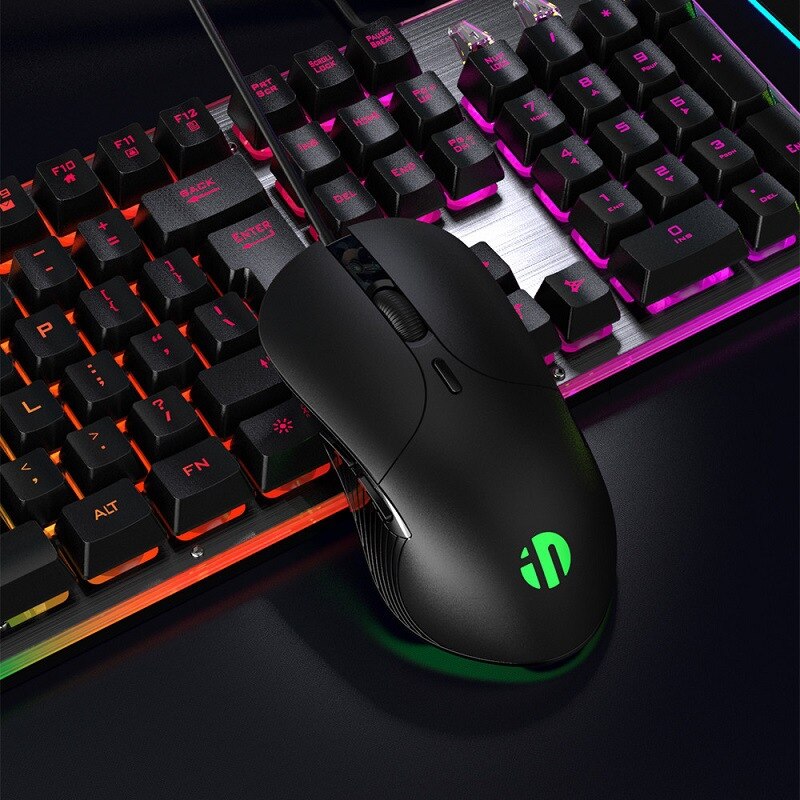 DPI Adjustment 6-Button Luminous Gaming Mouse