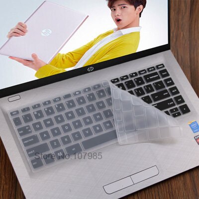 2017 nowy 14 cal Laptop klawiatura pokrywa Protector dla HP pavilion X360 14-BAxxxx / X360 14-BFxxxx serii Notebook skóry: Clear