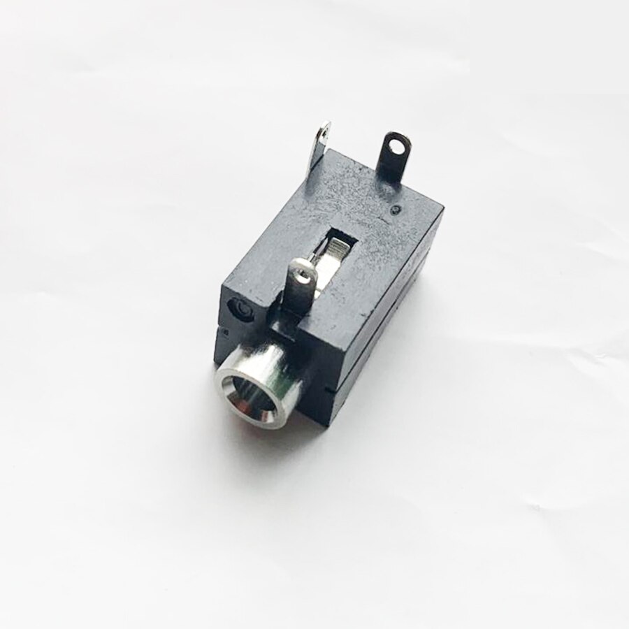Conector de Audio hembra de PJ-302, Conector de Audio de 3 pines DIP Mono para auriculares, 3,5 MM, 2/5/10 Uds.