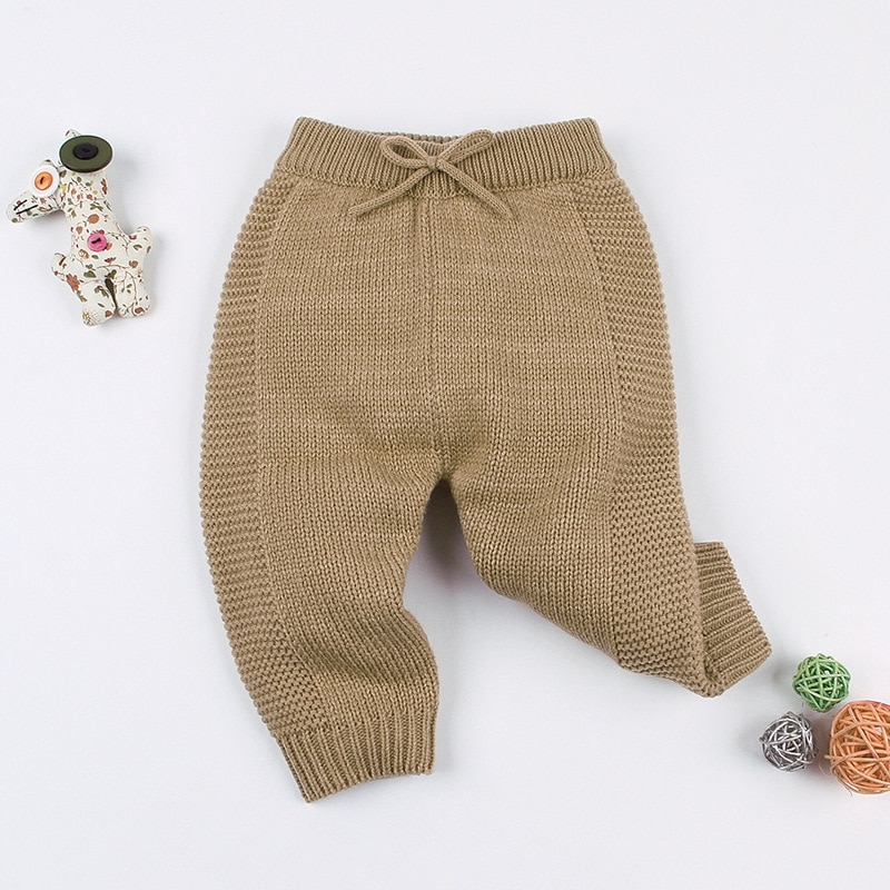 Kids Meisjes En Jongens Gebreide Broek