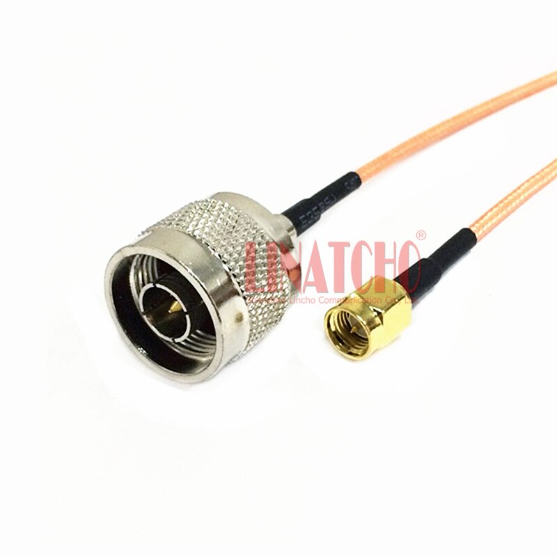 Vensterkabel/vensterdoorvoer/platte kabel voor LTE-antennes (800 MHz, 1800, 2600 MHz) met SMA-stekker//SMA bus