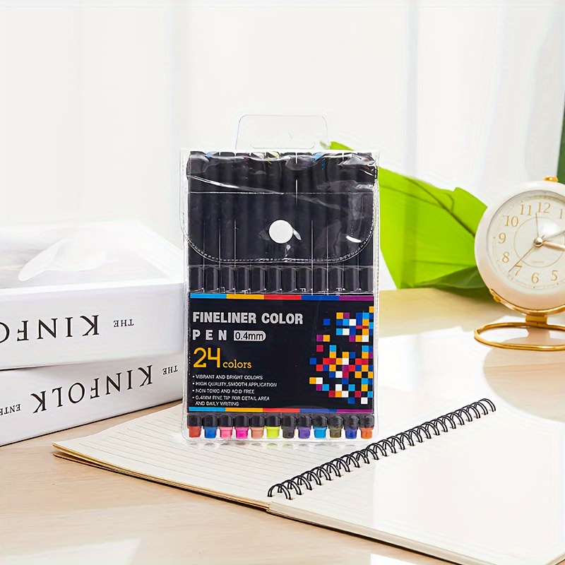 12-100 stücke Bunte Linie Zeichnung Stift Set Micro Spitze Fineliner Stift Zeichnung Malerei Skizze Feine Kunst Marker Büro schule Schreibwaren: YELLOW