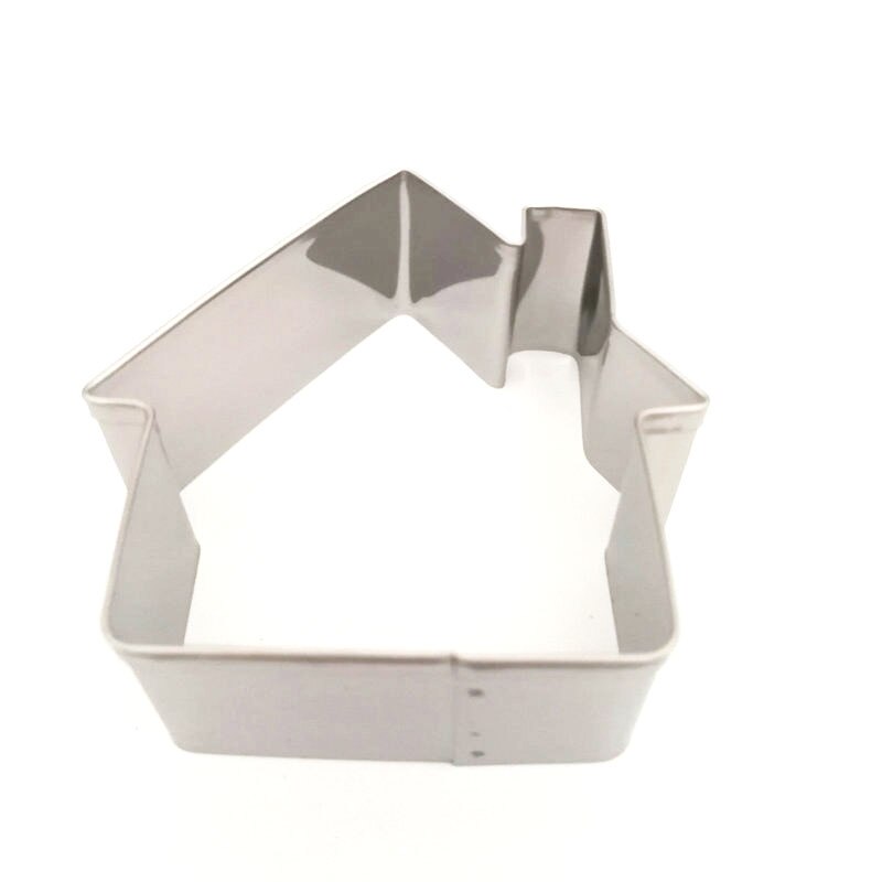 Kerst Huis Cookie Cutter Rvs Biscuit Cutter Cookie Mold Cake Decorating Gereedschap