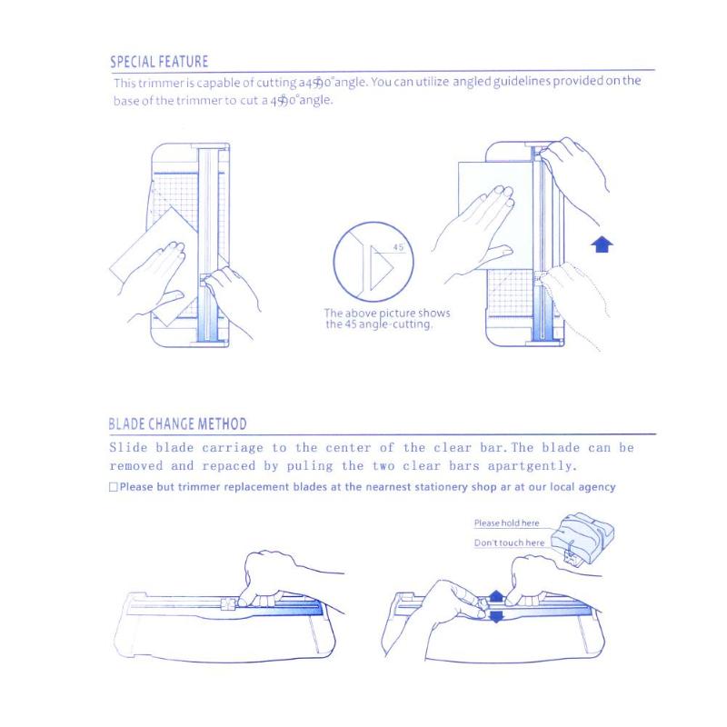 Mini portátil A4/A5 de precisión de recortadoras de fotos cortador para DIY cortadora de libros de recortes ligero estera de corte máquina de herramientas