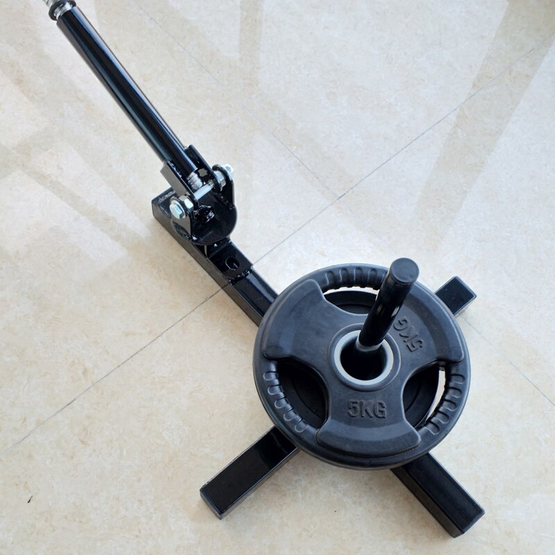 Gym Barbell Plate Rack With T-Bar Row Platform For 25mm/50mm Rod Heavy Duty Landmines Attachment Dumbbells Barbell Holder