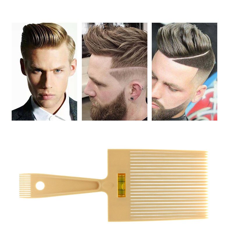 Flat Top Guide Comb with Liquid Bubble Level Flatt... – Grandado