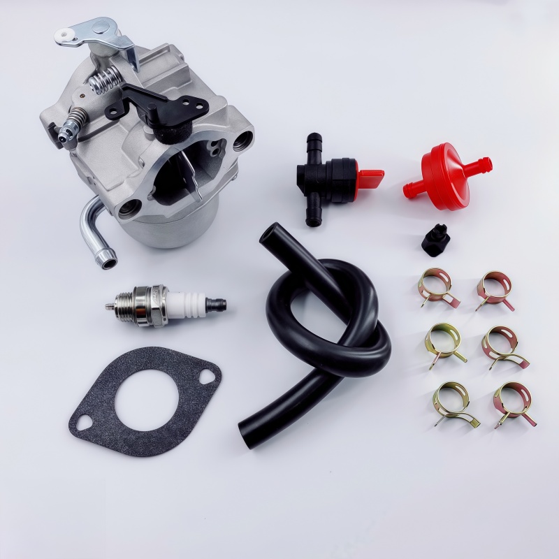 590399 Vergaser Ersatz für 21A707 21R707 21R777 21A907 21A977 Rasenmäihr Motor- Vergaser mit Dichtungen 796077: Silber