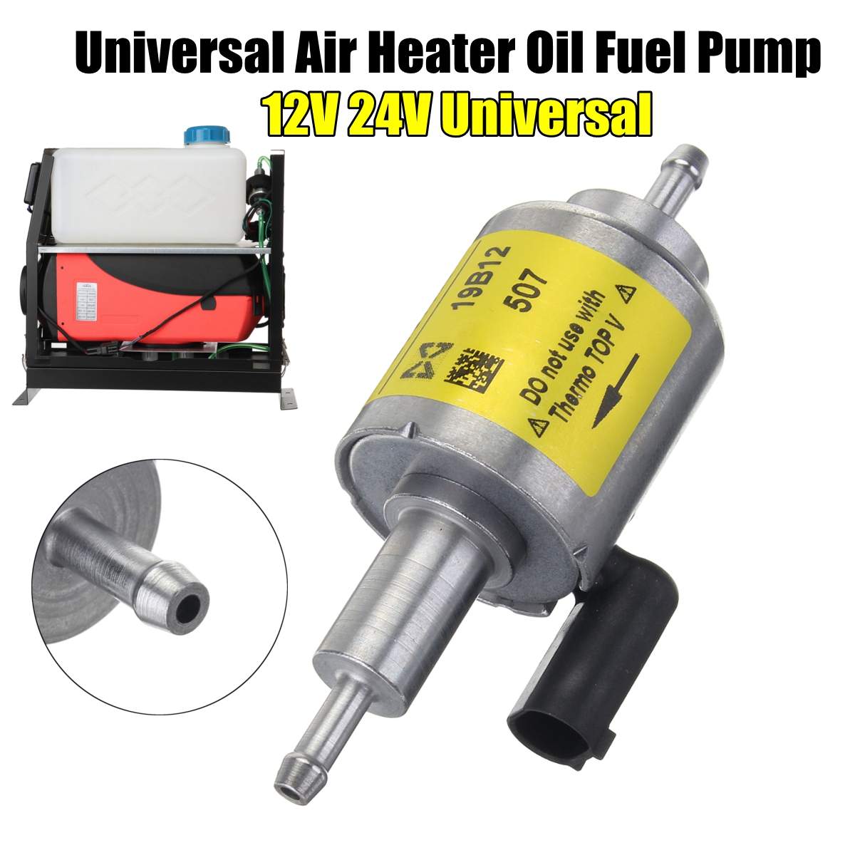 Auto Heizung Öl Kraftstoff Diesel- Pumpe 12V 24V 1KW-5KW Luft Parkplatz Elektronische Puls Kraftstoff Pumpe Universal- Puls Diesel- heizung