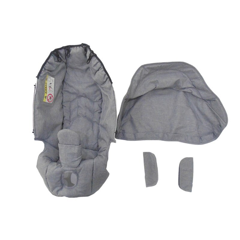 Doona – housse de protection en tissu pour poussette, siège de voiture pour bébé, housse de protection contre la pluie, sac de rangement, tapis de coussin, hiver: GRAYCOVER