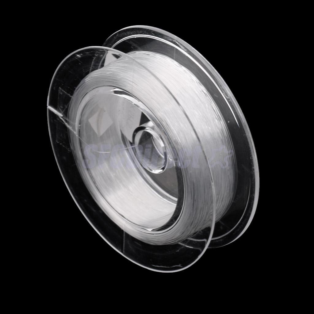 5/10 Strands Fly Line Backing Line Braided Fly Fishing Sinking Line 20lb Shock Leader Line 16yards: White