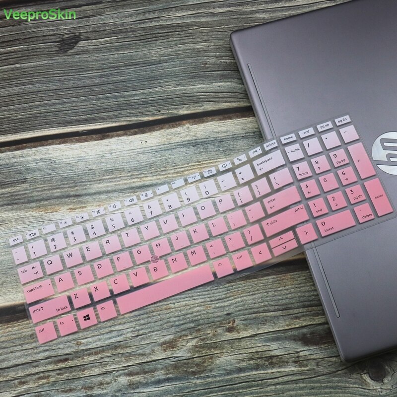 Laptop tastatur cover protector skin til 15.6 " hp elitebook 755 g5 850 g5 15.6 tommer: Fadepink