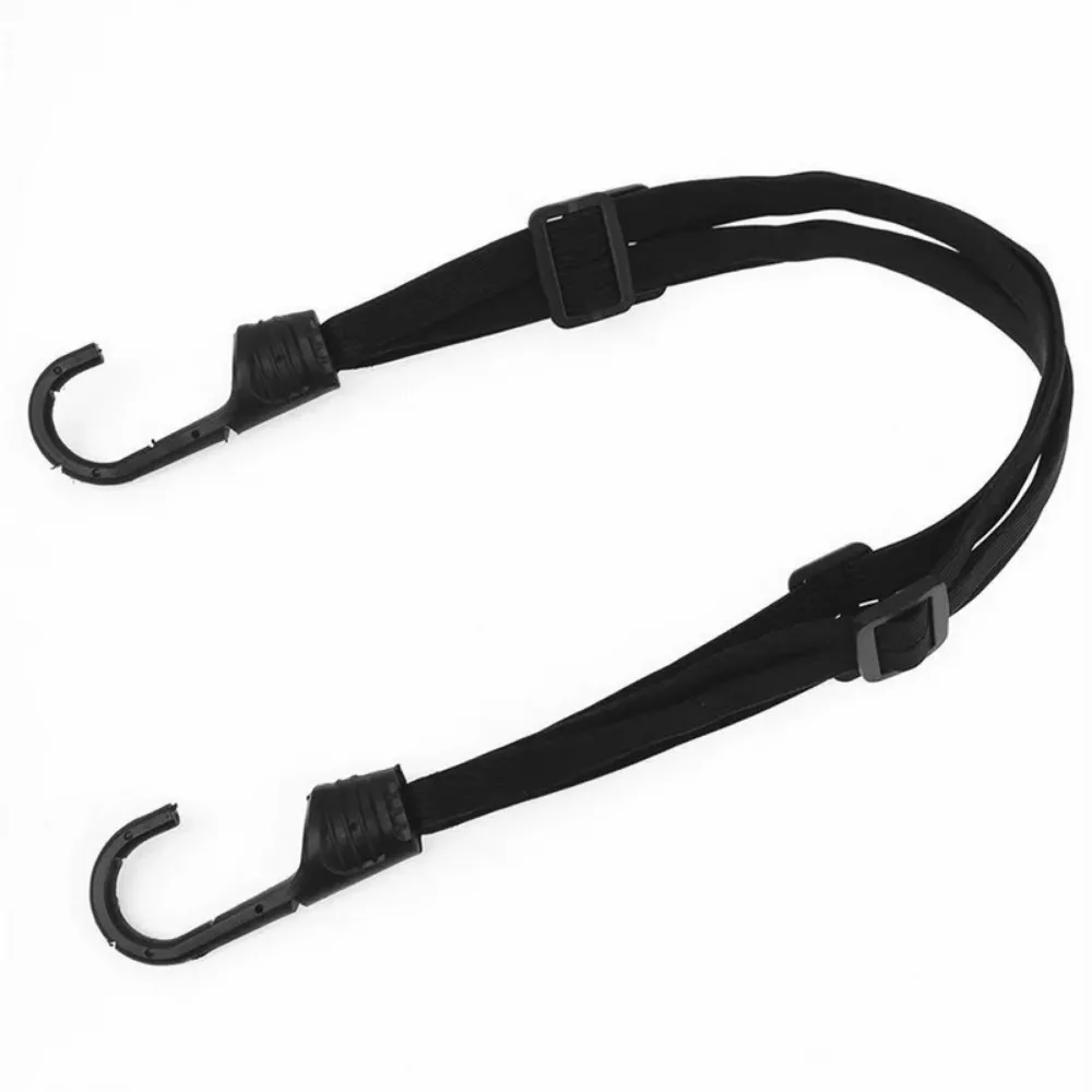24 "/60Cm En 35.4"/90Cm Motorhelm Bagage Touw Bungee Cord Bagage Helm Intrekbare Elastische Band Met 2 Haken