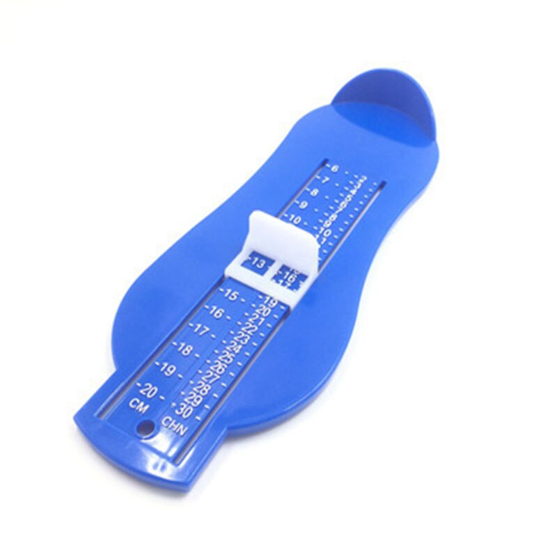 Baby Voet Universal Huishouden Meten Kinderen Schoenen Schaal Moeder Instrument Size Meting Apparaat Meten: Blauw