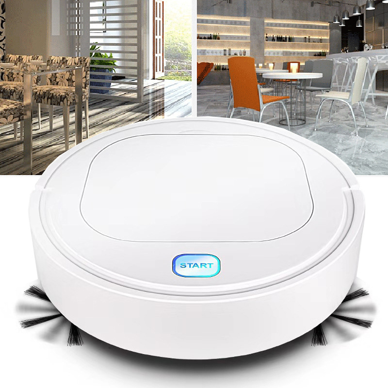 Smart Robot Vacuum 3IN1 Auto Rechargeable Dry/Wet Floor Mop Cleaner Sweep Carpet Smart Robot Vacuum