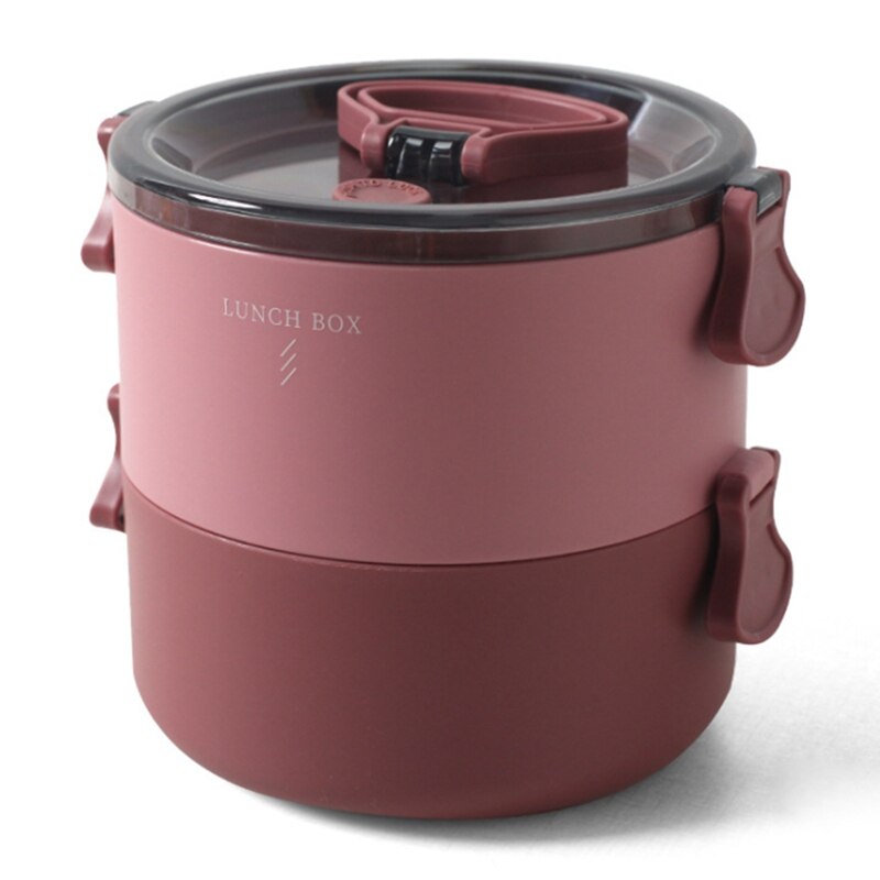 Bento Box Lunch Box Food Containers with Compartment Breakfast Boxes: Orange