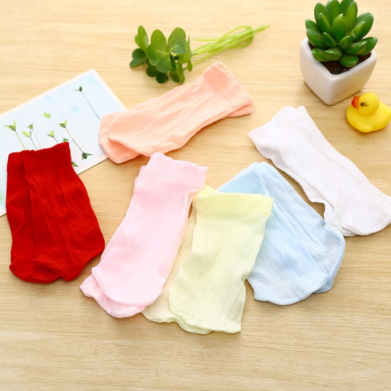 Baby Socks For Boy Girl Spring Summer Autumn Cheap Stuff For Kids Boys Girls Socks Solid Color Child Boy Girl