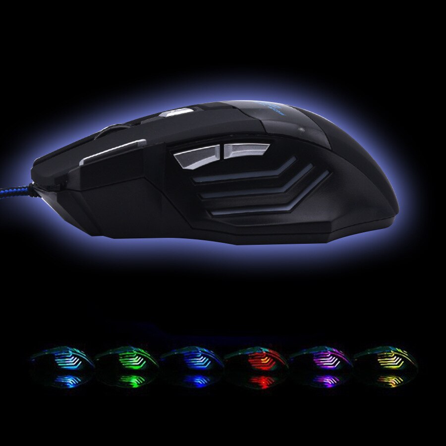 X8 Professionele Wired Gaming Mouse 7 Knop 5500 dpi LED Optical USB Computer Gamer Mouse voor Laptop Computer PC muis gamer
