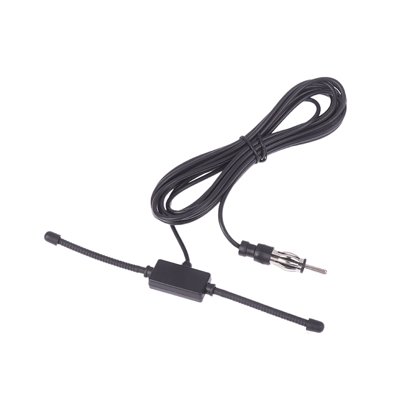 Auto Voorruit AM FM 433 mhz Radio Antenne Signaalversterker Booster Verborgen Radio Actieve Vrachtwagen Antenne 5 V Stereo Universele