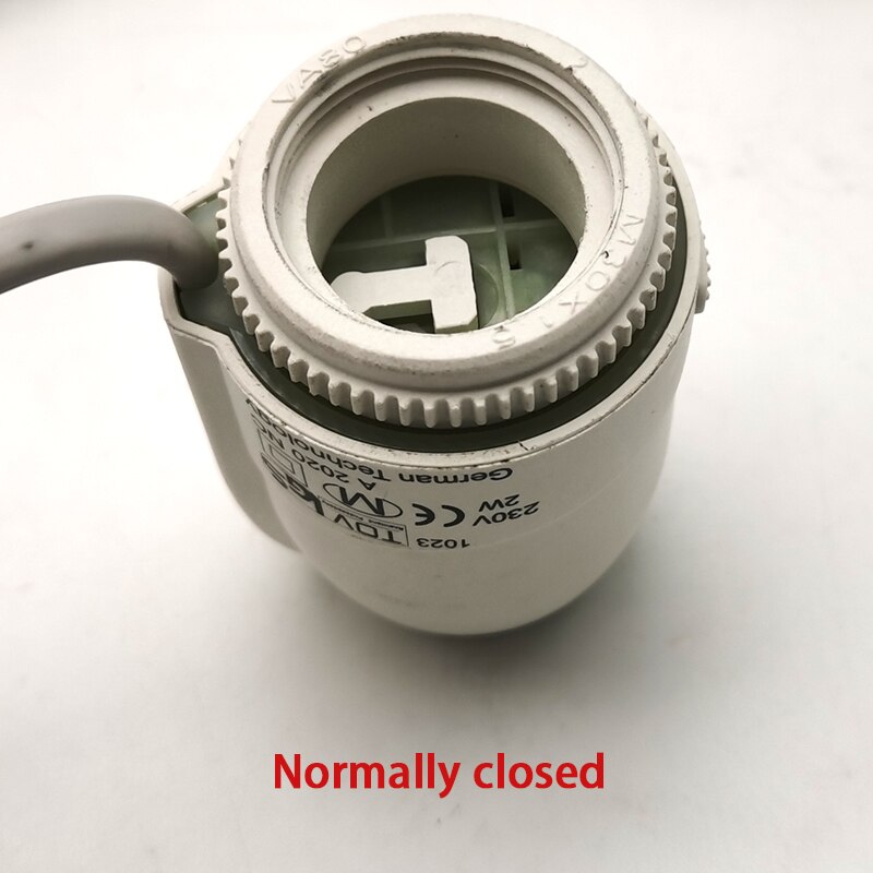 Floor Heating Water Separator Solenoid Valve Hydrothermal Electric Floor Heating Normally Closed/Open Actuator: Normally closed