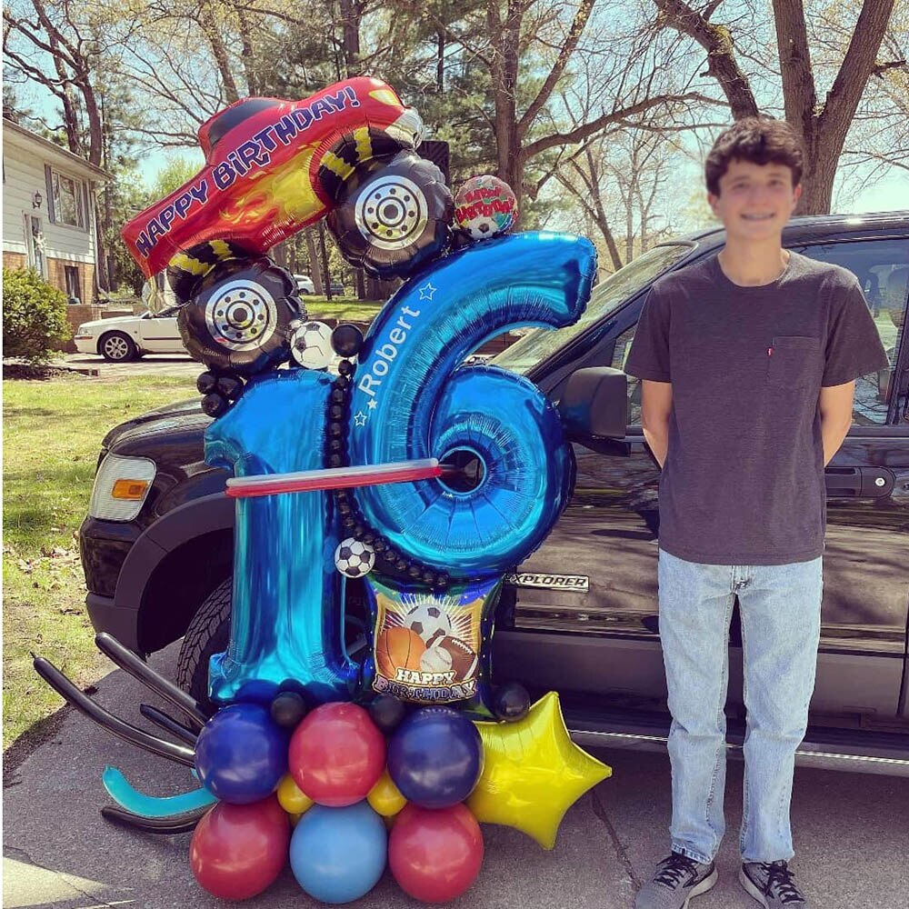 5Pcs Big Monster Truck Ballon Auto Thema 3nd 4th 5th Jongen Verjaardag Feestartikelen Gelukkige Verjaardag Truck Helium Ballons decoratie