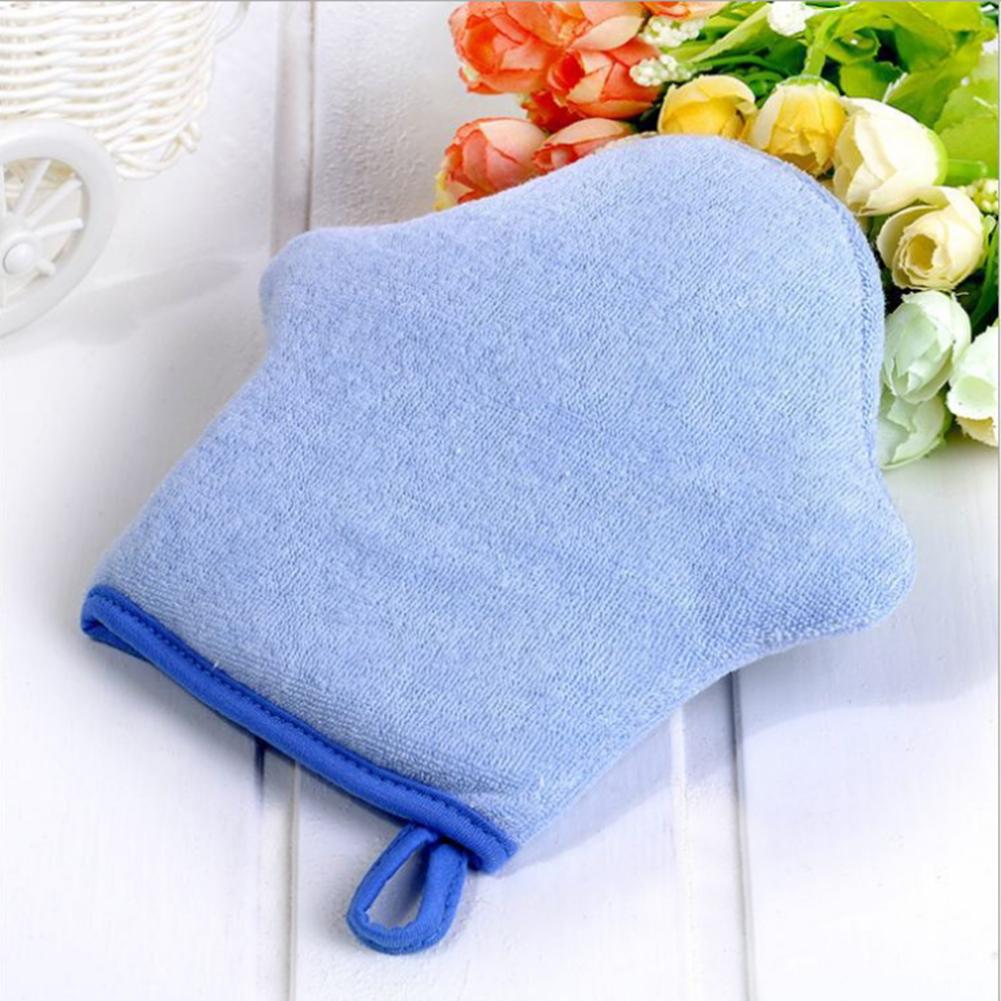 Gant de toilette coloré aux motifs de dessin animé pour bébé,tissu éponge ultra souple modelée d&#39;après le thème animal, disponible en 3 couleurs, brosse de douche en coton, serviette de frottement, nouvelle série,