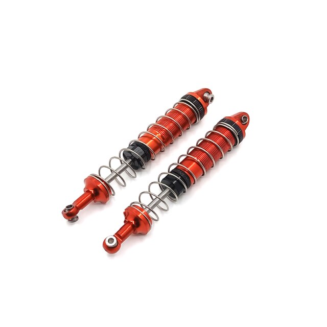 Einstellbare Öl Alle Metall Stoßdämpfer Dämpfer für Wltoys 12428 12423 12429 FY03 1/12 RC Auto Upgrades Teile: red 01