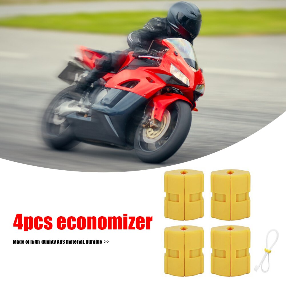 4pcs Universal Magnetic Fuel Saver Car Energy-Saving Emission Reduction Device Car Maintenance Fuel Saver