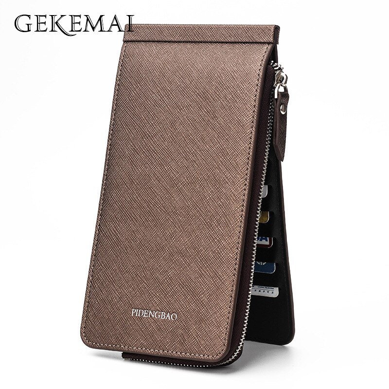 Veelkleurige dames clutch portemonnee effen kleur portemonnees dames portemonnee dames multifunctionele kaarthouder handtas leer voor dames portemonnee