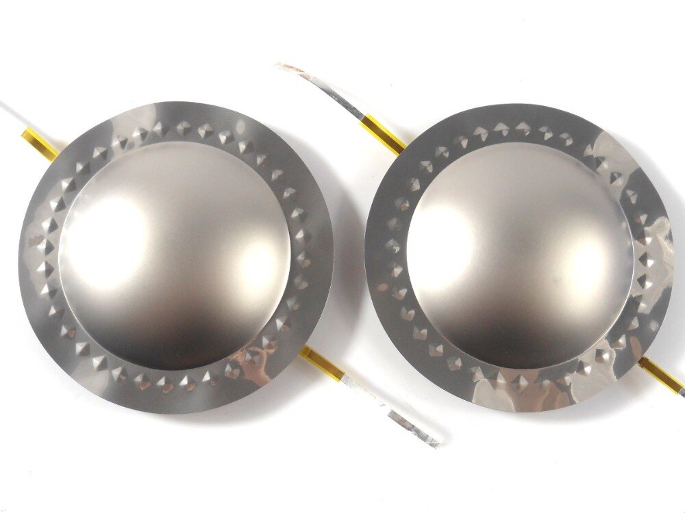 1 par, 44,4mm (44,5mm), Tweeters, Bobina de voz, membrana Hore de diafragma, película de titanio 44 (44,5), altavoz de agudos Accesorios de reparación, 2 uds