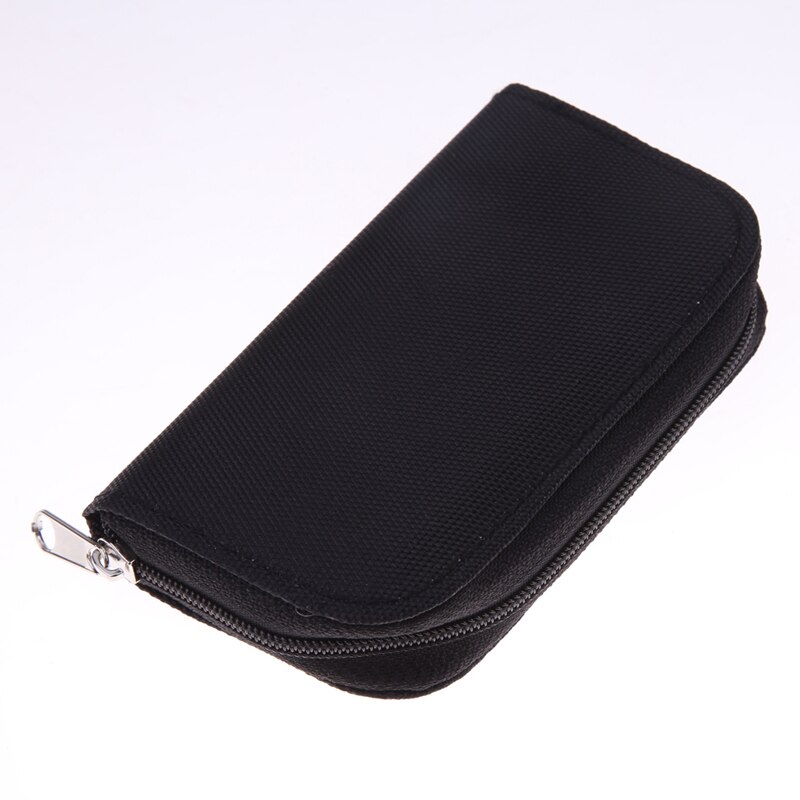 Black Memory Card Storage Carrying Case Holder Wallet 18slots + 4 slots For CF/SD/SDHC/MS/DS 3DS Game accessory