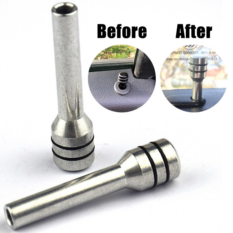 1 Pcs Car Safety Door Lock Aluminum Alloy Universal Car Interior Lift Status Button Lifting Lightweight Door Lock Pins