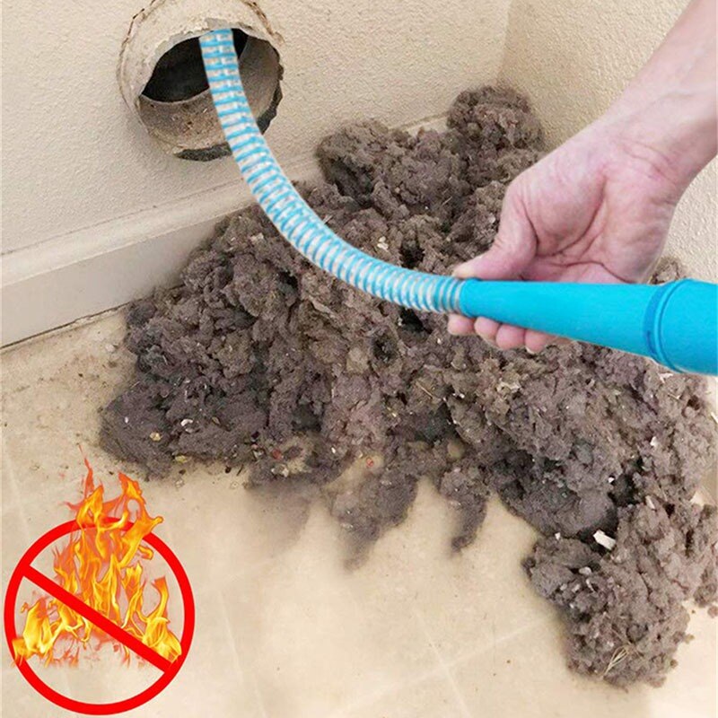 Droger Vent Cleaner Kit, Droger Lint Vacuüm Gehechtheid, vacuüm Slang Gehechtheid Borstel Droger Vent Lint Slang (1 Pack)