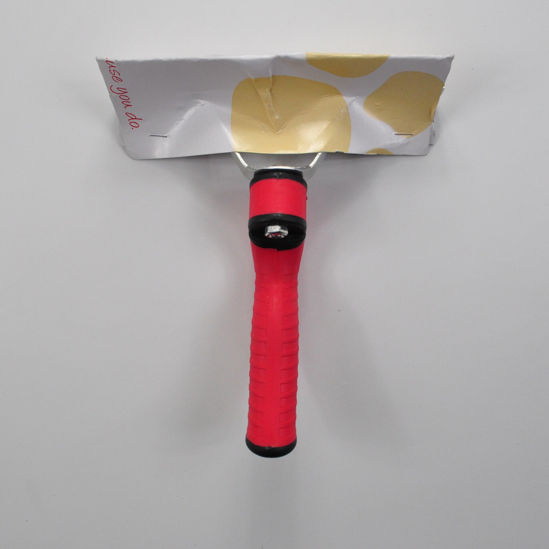 Peine tipo rastrillo para mascotas con mango de plástico para perros y gatos grandes, multifunción, masaje, baño, cepillo para quitar el pelo, peines rojo