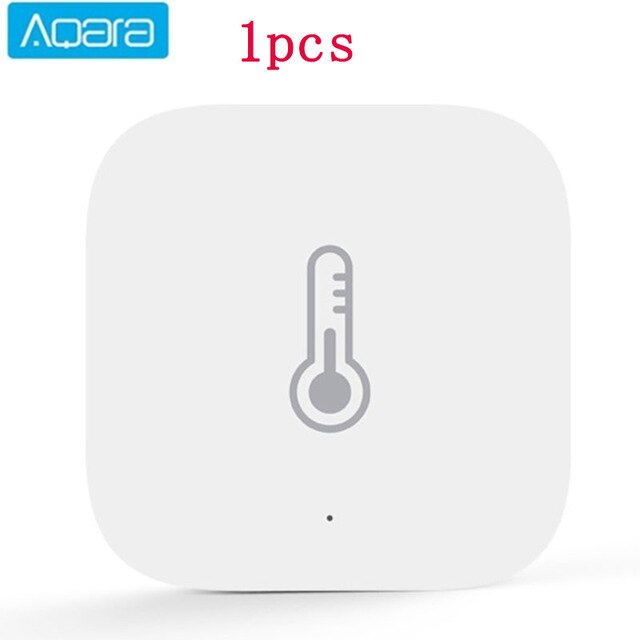 Xiaomi aqara smart temperatur fuktighet lufttrykk miljøsensor zigbee tilkobling smart hjem for mijia app mi hjem: 1 stk