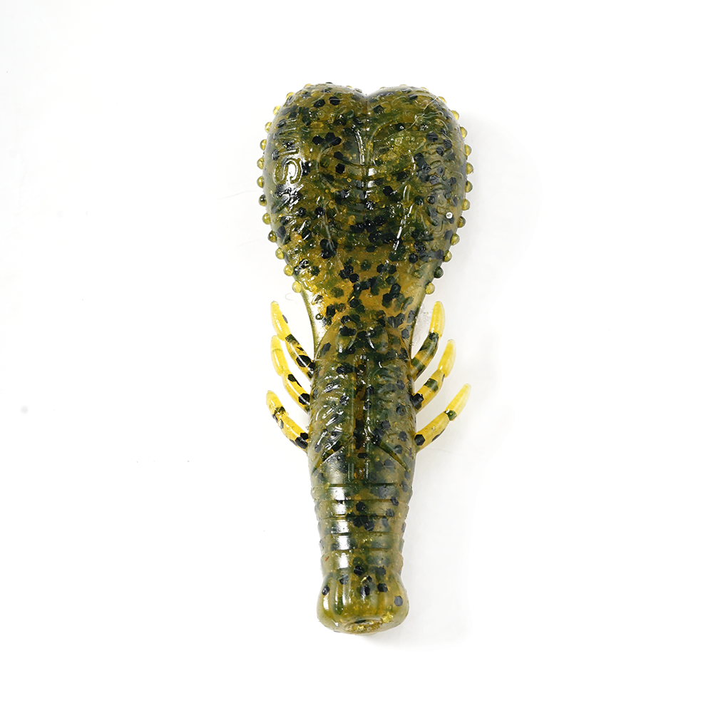 SUNMILE-cebo de palo de 6,2 cm y 6,6g, señuelos de plástico blando pesados, cebo Artificial de silicona para pesca de lubina