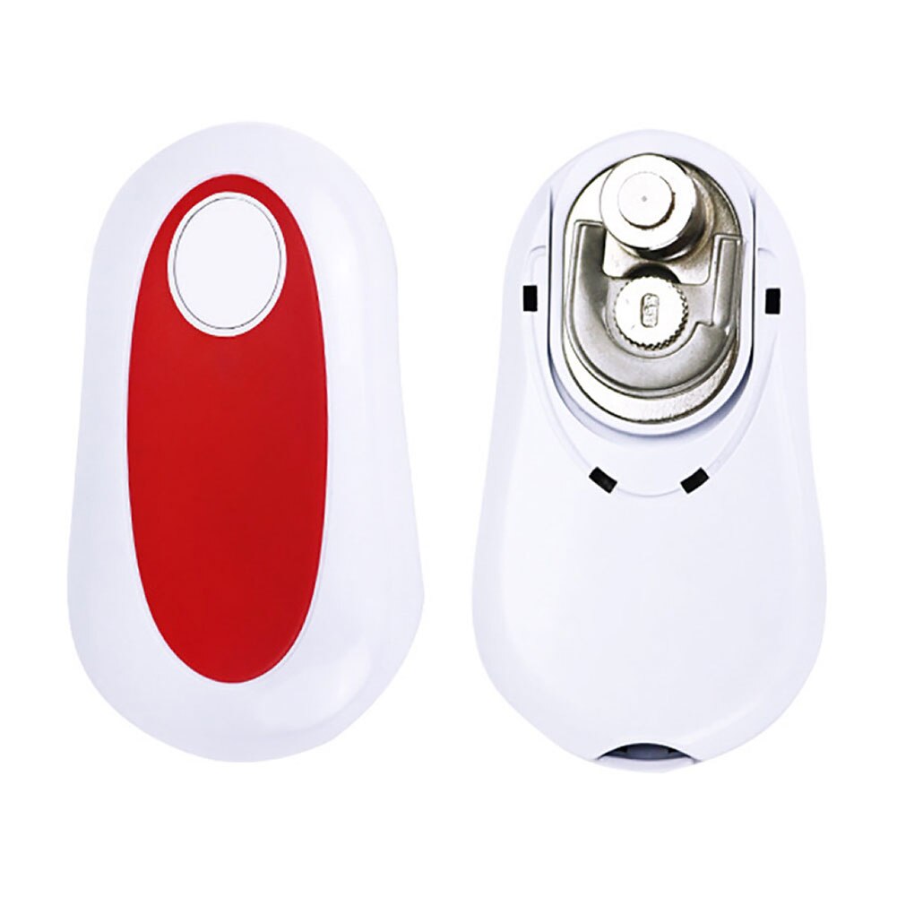 Ouvre-boîte électrique Portable, automatique, bord lisse, ergonomique, ouvre-bocal électrique de poche, outils de Bar de cuisine 2 pièces